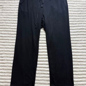 UGG Black Women's Sweatpants Activewear Drawstring Straight Leg 29" Inseam L